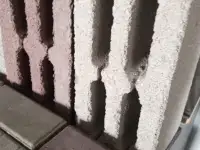 Пескоблоки пустотелые, полнотелые, гладкие, рваные и др., перегородки и т.д., фотография 6