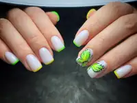 Маникюр, наращивание ногтей, прически, плетение волос, фотография 5