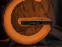 LED Светильник со встроенной беспроводной зарядкой для телефона и колонкой, фотография 5