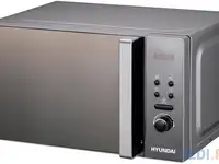 Микроволновая печь hyundai hym-d3002 20л. 700вт серебристый