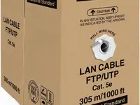 Exegate ex256745rus кабель utp 2 пары кат.5e exegate cca, 24awg, бухта