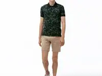 Мужские шорты- шорты lacoste из льна regular fit