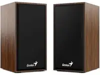Genius sp-hf180, 2.0, 2 x 3w, usb-power, wood