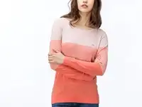 Женский кардиган lacoste из смеси шерсти и хлопка