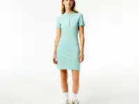 Женское платье-поло lacoste  slim fit