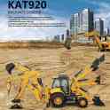 Kato 920 эксковатор- погрузчик