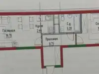Двухкомнатная квартира в Медеуском районе, Талгарский тракт 6, фотография 2