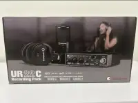 Микрофон внешняя звуковая карта студийные наушники, фотография 5