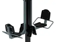 Жим ногами двойной (серый) ст 032-13, фотография 2