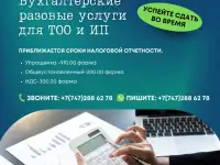 Бухгалтерские услуги для ТОО и ИП в Алматы, фотография 4