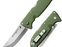 Складной нож finn wolf - cold steel 20npfz, сталь aus-8a, рукоять grivory® (высококачественный пластик), зеленый, блистер