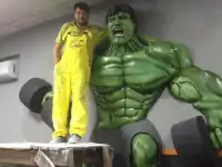 Художественное оформление помещений, барельефы,рельефные панно,объёмные картины, скульптура,роспись стен., фотография 11