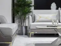 Великолепный комплект диванов 3+3+1 и журнальный столик, фотография 6