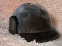 Новая мужская зимняя кепка ушанка из натурального меха нерпа