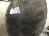 Делаем мраморные столы, столешницы из мрамора, гранита, травертина, оникса. Монтаж и замеры, фотография 2