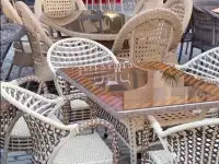 Элегантные столы и стулья из ротанга Милан  идеальное сочетание стиля и комфорта!