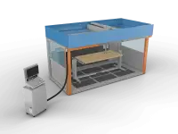 Покрасочная камера с ЧПУ для окрашивания фасадов и деталей мебели, фотография 2