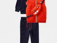 Костюм спортивный, жилет утепленный и сумка playtoday