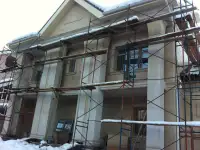 Монтаж гранита, мрамора и травертина, замер и смета бесплатно. Делаем ремонт фасада и цоколя., фотография 5