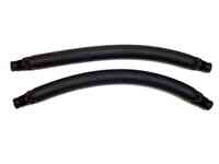 Тяги d20 мм, (парные) длина 17 см латекс черные