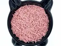 Комкующий наполнитель для кошек Тофу С Ароматами Зеленное яблоко, Вишня, Ваниль, Клубника, Нейтральный, фотография 11