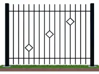 Металлические заборы из евроштакетника; из профнастила; из сетки рабицы; из профильной трубы...