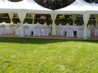 Шатер 5м*7м, восьмиугольный. Цвет - шампань., фотография 2