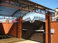 Изготовление кованых ворот, фотография 2