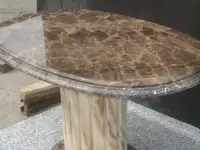 Мраморные столешницы. Изготовление столешниц из мрамора, гранита, травертина, оникса. Делаем замеры и монтаж, фотография 3