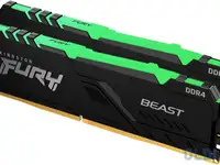 Оперативная память для компьютера kingston fury dimm 16gb ddr4 2666 mhz
