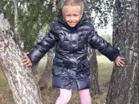 Пуховик для девочки новый 2-12 лет Италия, фотография 2