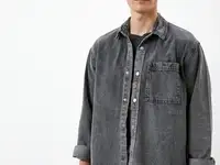 Рубашка джинсовая mossmore