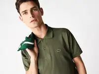 Мужское поло lacoste l1212 classic fit