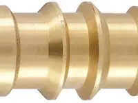 Переходник-соединитель латунный, штуцерный// palisad