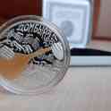 Серебряная коллекционная монета Домбыра