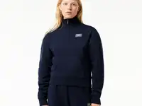 Женская толстовка lacoste из органического хлопка с флисом