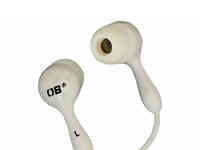 Наушники водостойкие overboard 1038, цвет белый