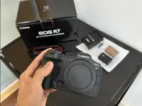 беззеркальная камера canon eos r7 body с оригинальной коробкой  аксессуары, фотография 6
