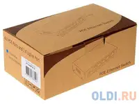 Сетевой коммутатор fe-104poe-s 5 портов 10/100 мбит/с (ieee802.3u 100basetx) из них