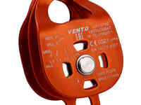 Блок-Ролик Венто Double Двойной C Подшипником Дюраль