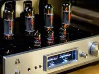 комплект колонок с ламповым усилителем! супер звук, фотография 3
