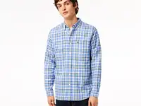 Мужская рубашка lacoste из органического хлопка