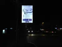 Резмещение рекламных щитов на придорожных столбах и опорах, фотография 3