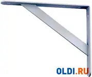 Кронштейн усиленный 250х150х30х4 мм, белый// сибртех