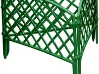 Забор декоративный "сетка", 24 х 320 см, зеленый, россия// palisad
