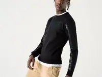 Мужская толстовка lacoste regular fit с принтом