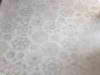 Скатерть тефлоновое покрытие, люрексом из Испании Murillo Plata 160 см, фотография 2