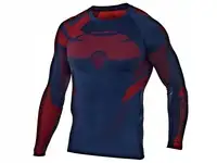 Термокофта brubeck men dry red/blue, фотография 2