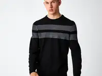 Мусжкой шерстяной свитер lacoste