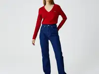 Женские джинсы с высокой талией lacoste